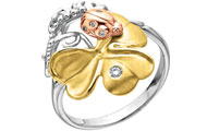 золотое кольцо, 1 бр. кр.57А-0,029,
вес: 5,30 гр.