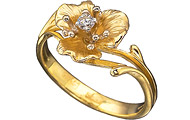 золотое кольцо, 1 бр. кр. 57-0,06,
вес: 3,33 гр.