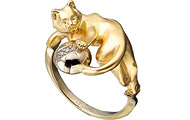 золотое кольцо, 5 бр. кр. 57-0,37,
вес: 7,00