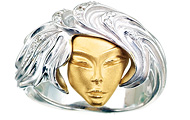 золотое кольцо, 11 бр. кр.57А-0,048,
вес: 9,14 гр.