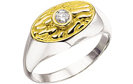 золотое кольцо, 1 Бр.кр. 57А,1,2 4/5 0,170,
вес: 7