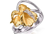 золотое кольцо, 5бр. кр.57А-0,039,
вес: 6,47 гр.